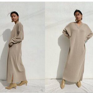 Cordera knit sweater dress One Size